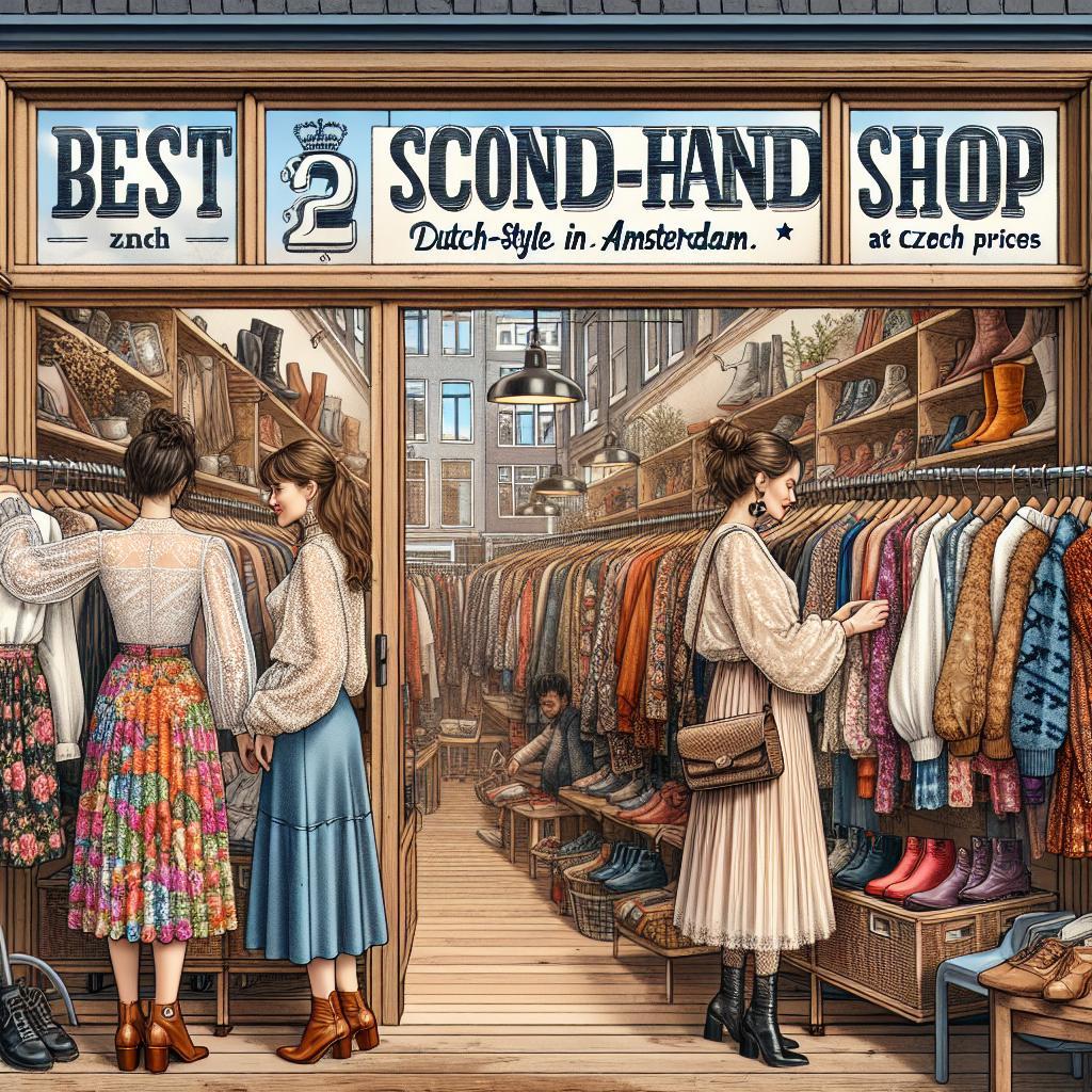 Nejlepší second hand shop Amsterdam: Holandské trendy za českou cenu