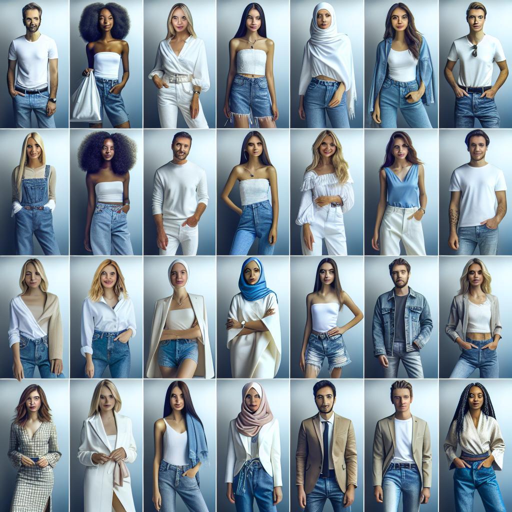 Dress code white and blue jeans: Nejlepší tipy a trendy, které musíte znát!