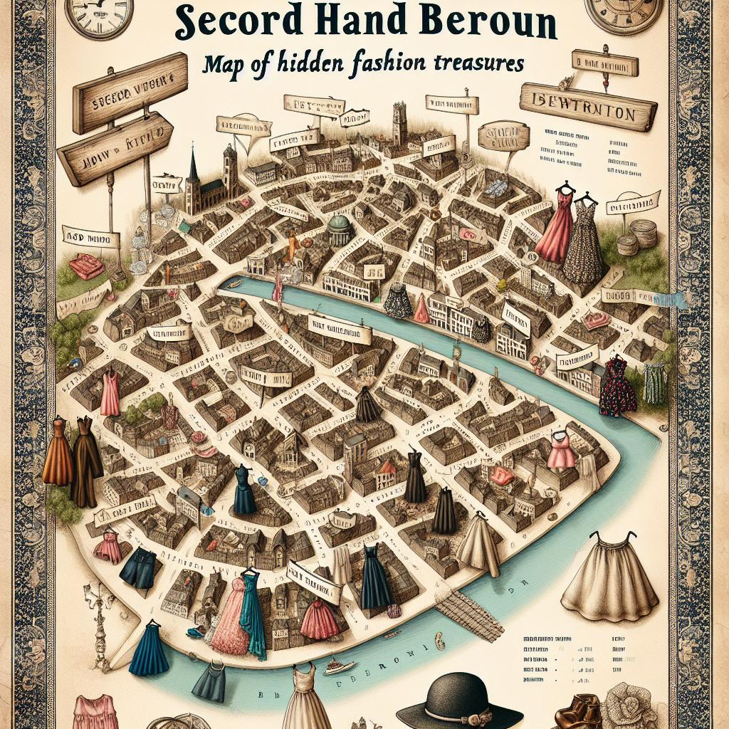 Second hand Beroun: Berounské secondhandy – mapa skrytých módních pokladů