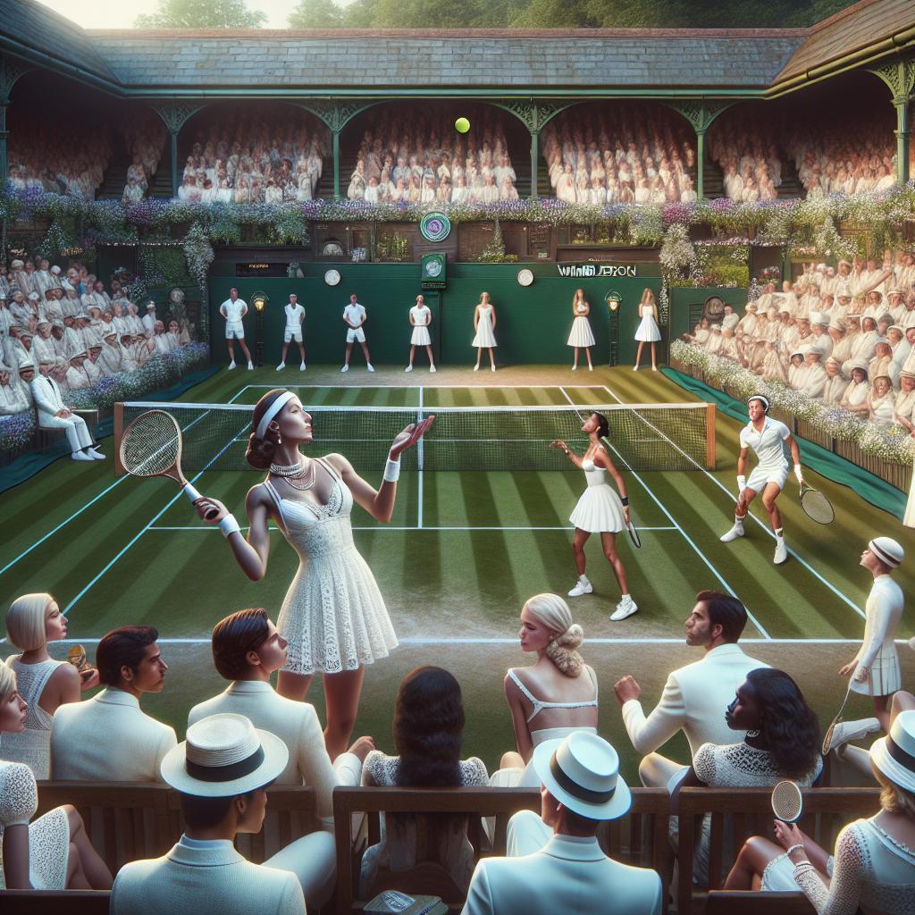 Wimbledon tennis dress code: Bílá elegance pro tenisové fanoušky