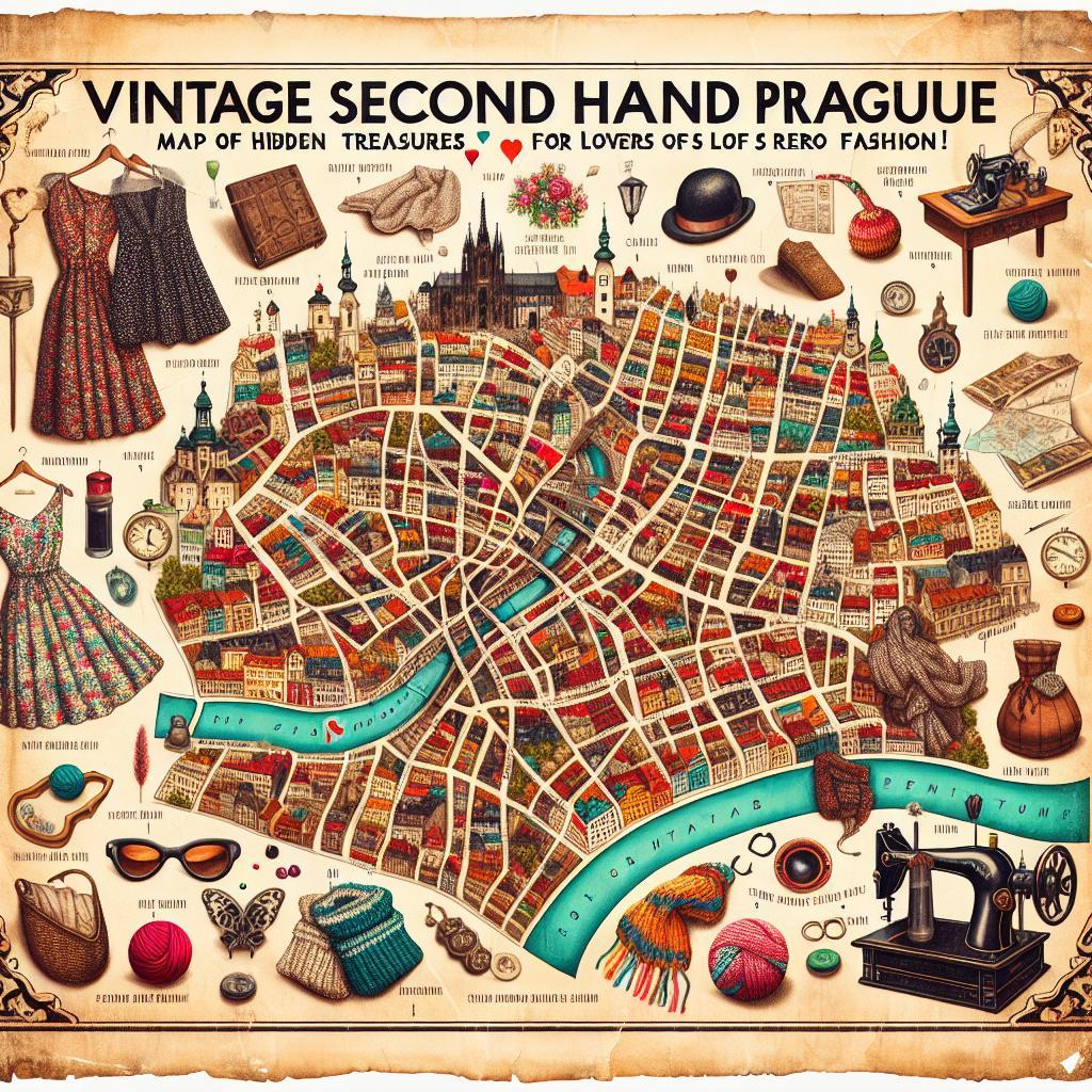 Vintage second handy Praha: Mapa skrytých pokladů pro milovníky retro módy!