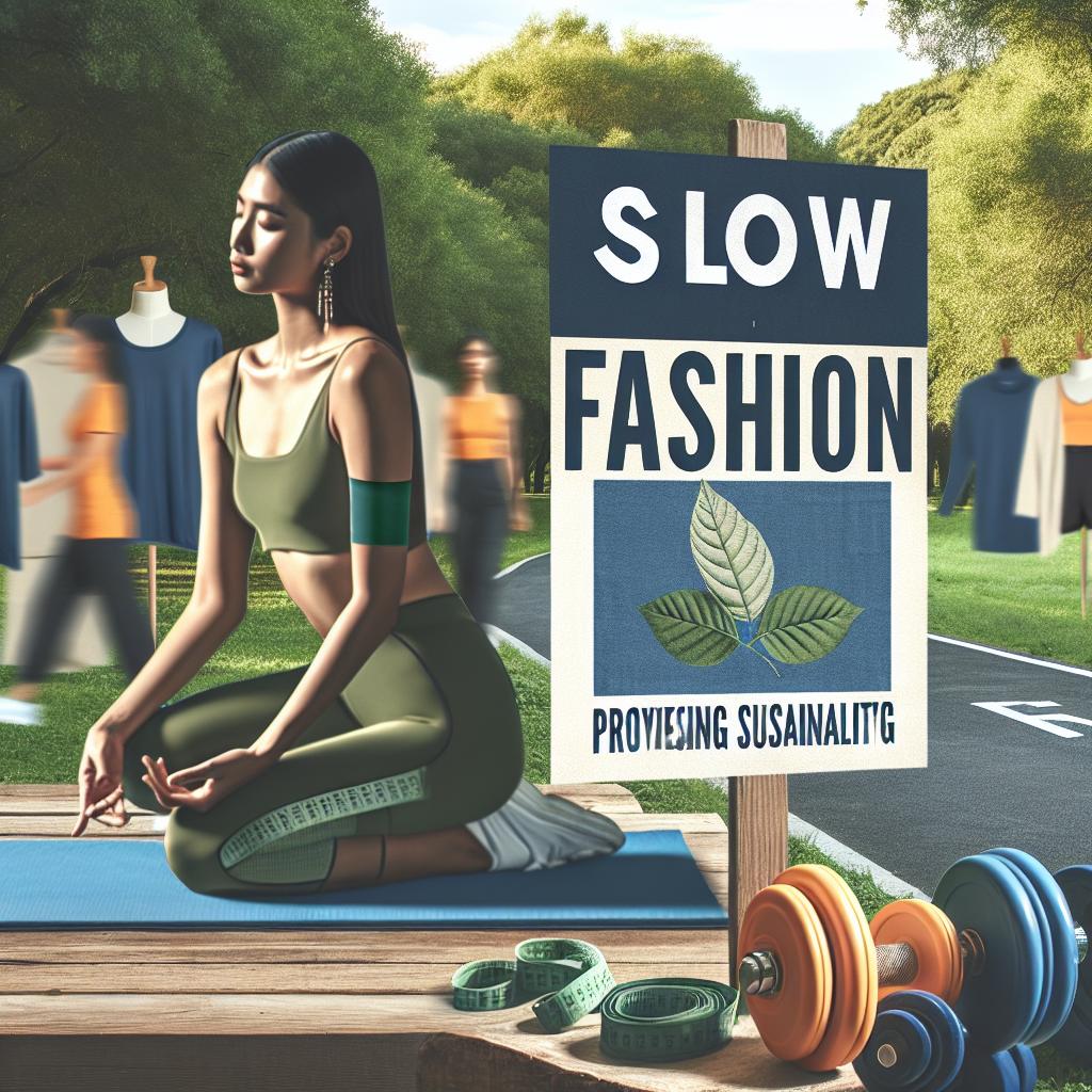 - Co je slow fashion ve fitness světě