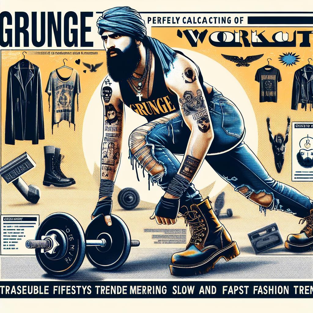 Grunge workout: Nový fitness trend inspirovaný 90. léty