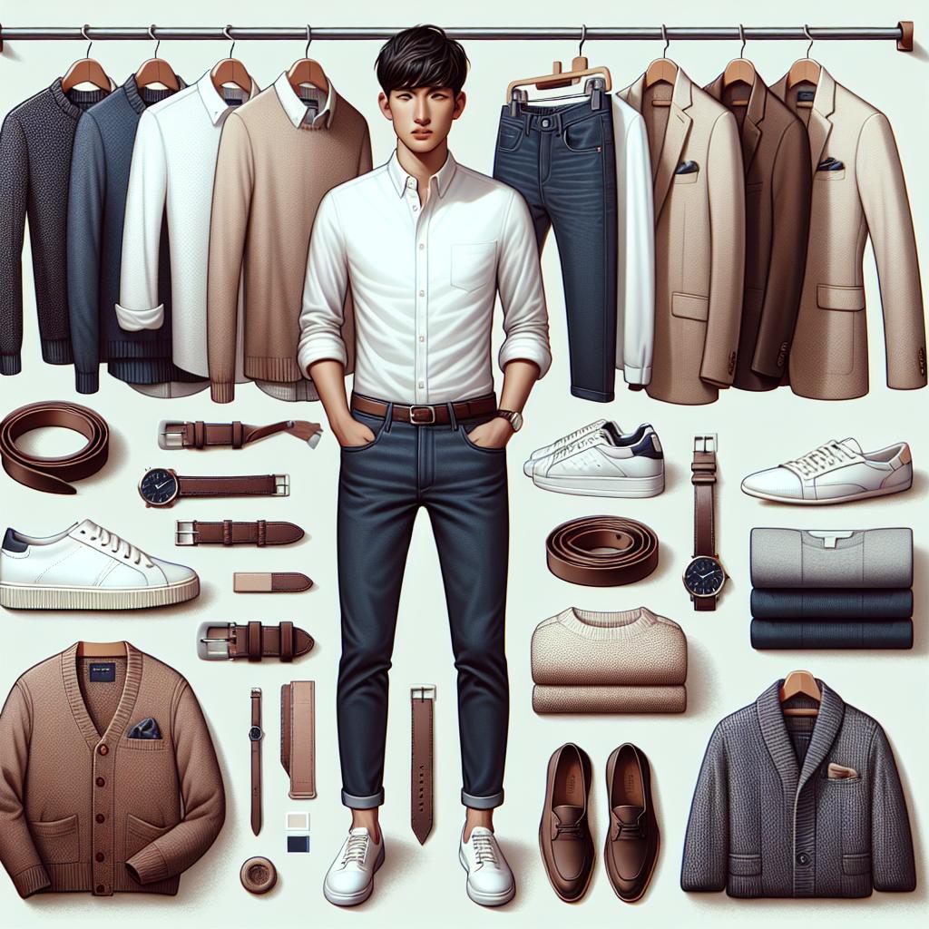 Základní kousky pro smart casual styl