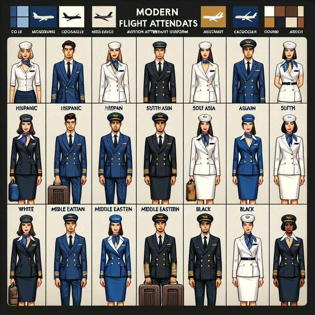 Stewardess dress code v moderním světě