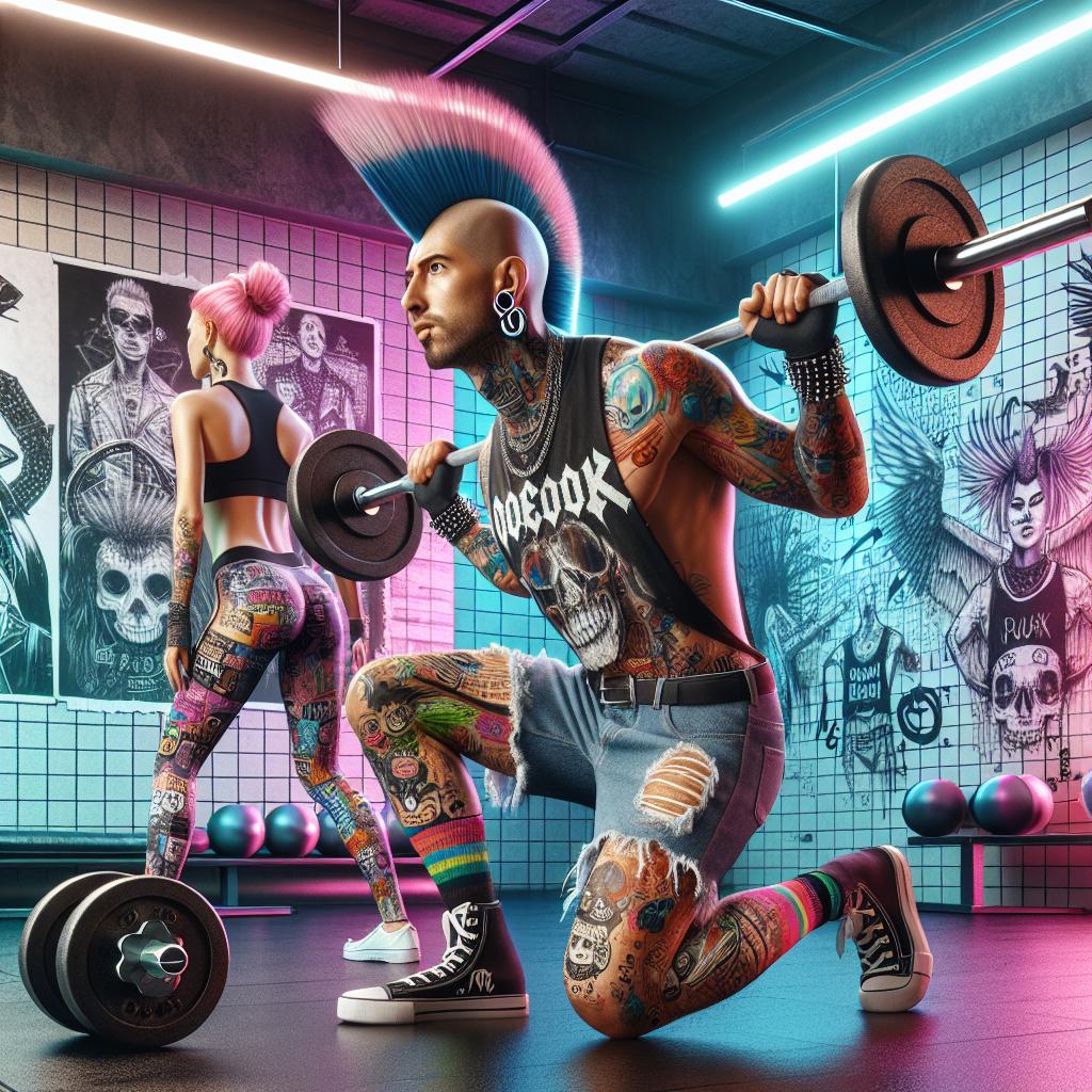 Punk a fitness: Jak se spojují