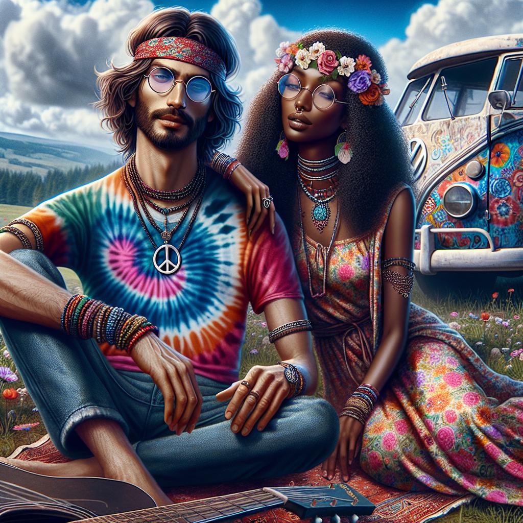 Klíčové prvky hippie⁣ stylu