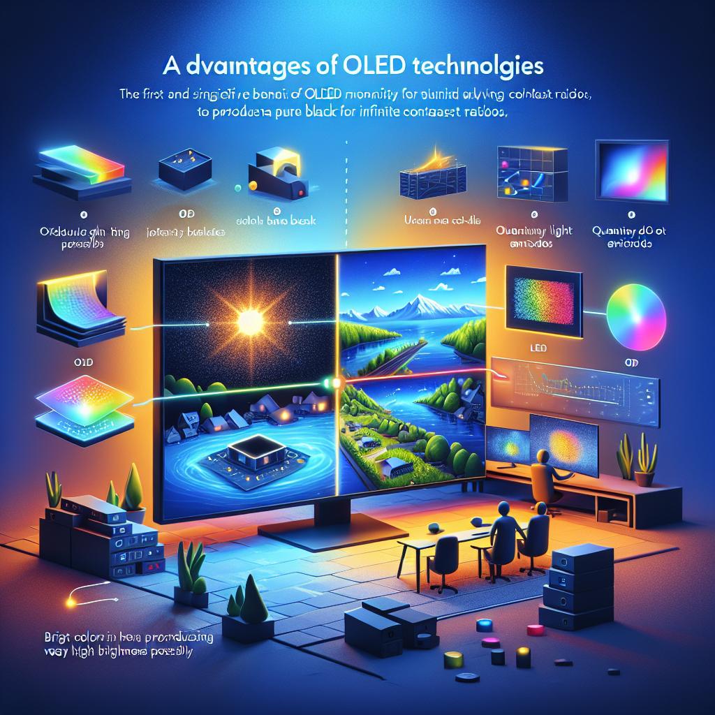 Objevte výhody OLED a QLED technologií